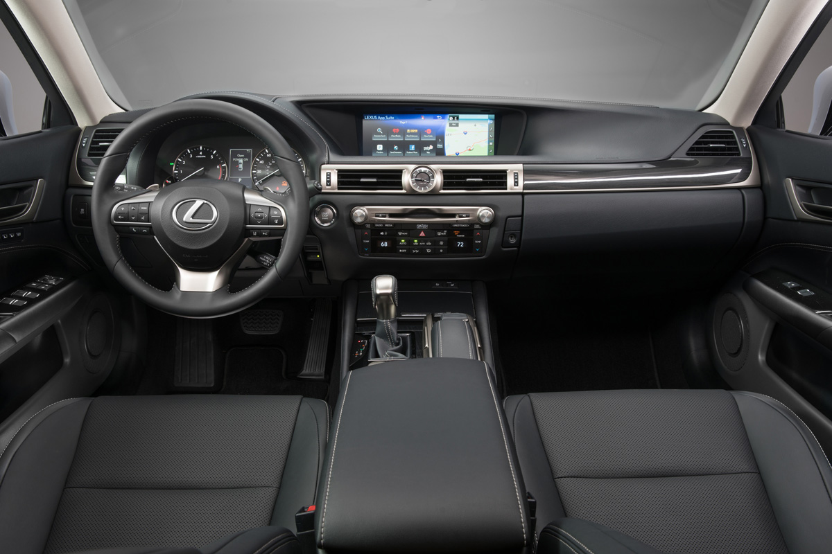 2016 Lexus GS 200t interior