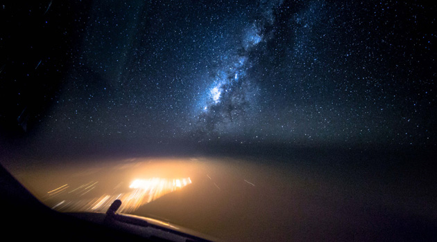 FlightLapse - Milky Way
