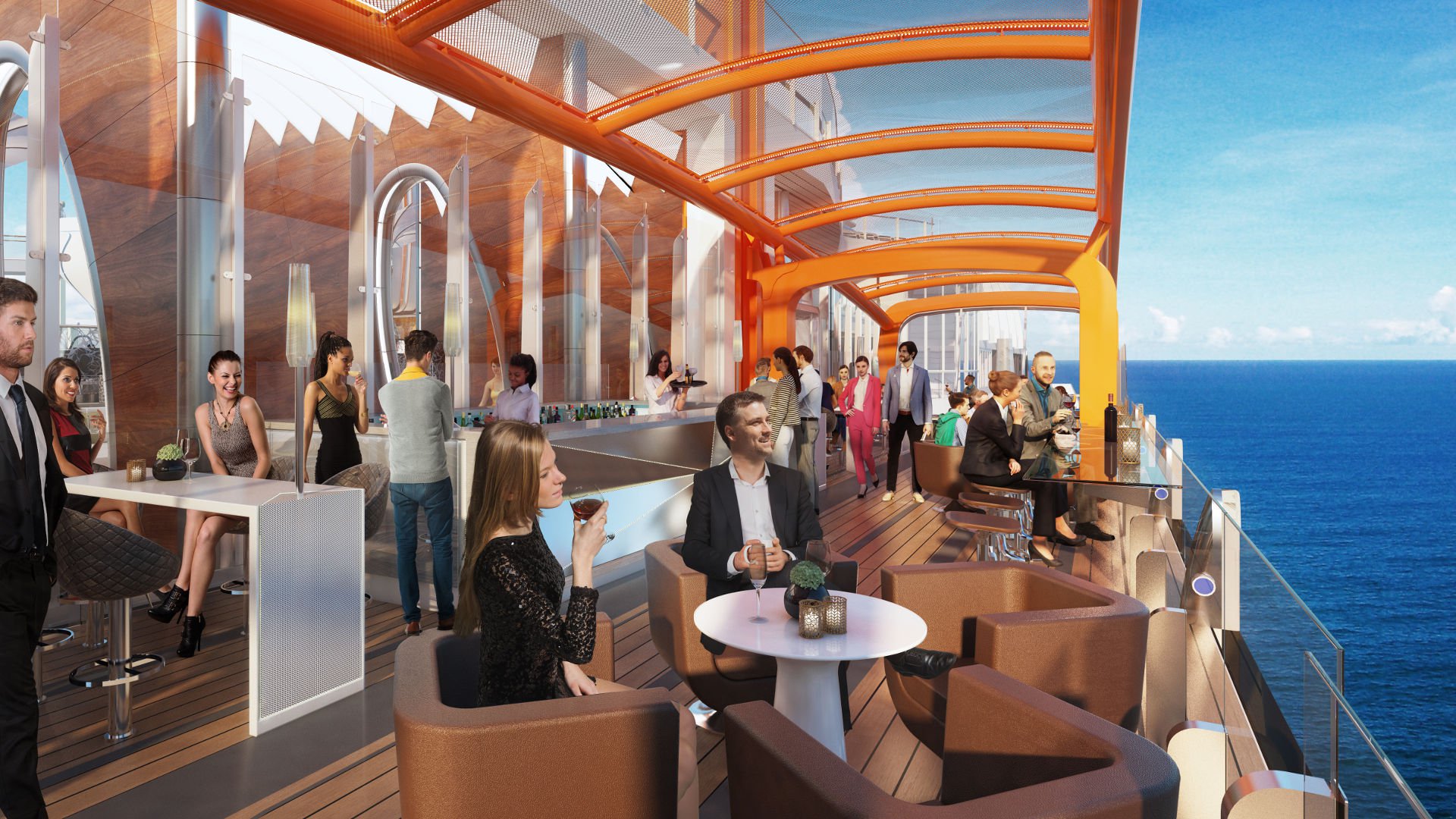 Celebrity Edge лайнер внутри