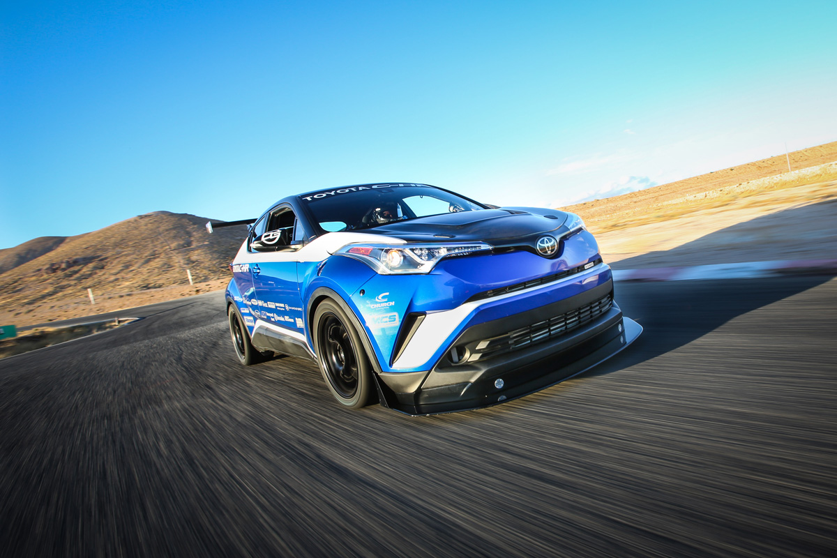 Toyota C-HR R-Tuned at Willow Springs