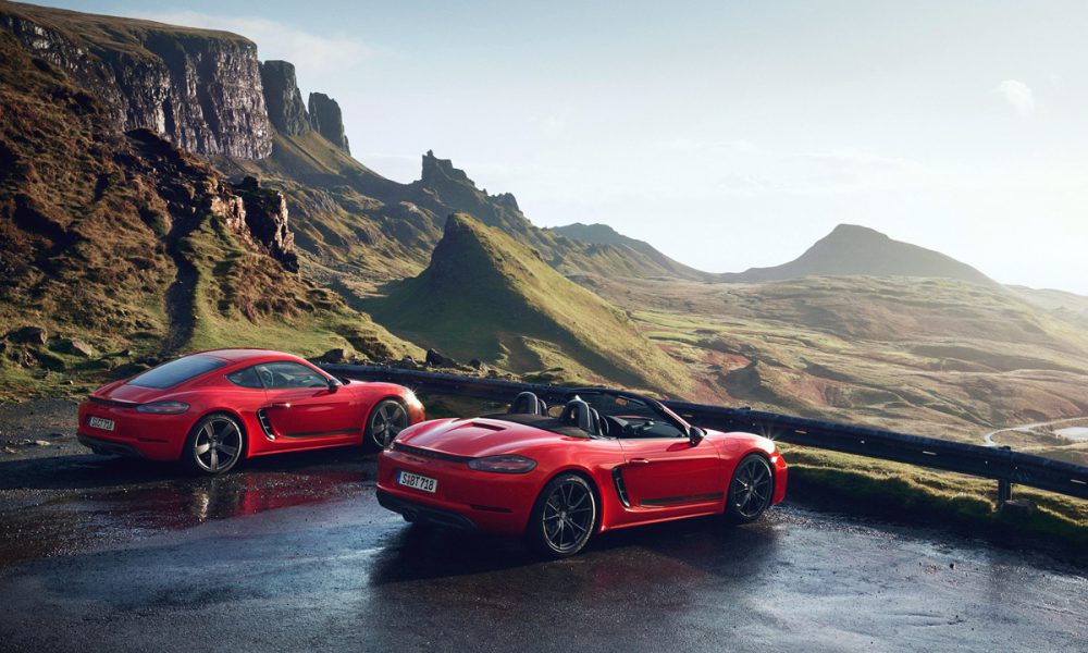 Porsche 718 Boxster and Cayman T