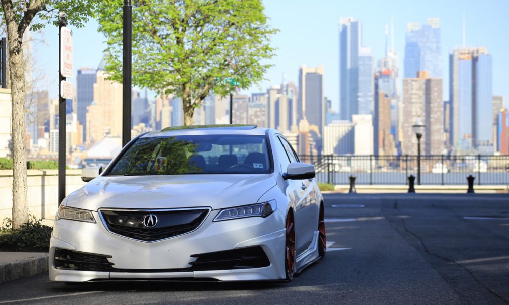 Acura TL with body kit