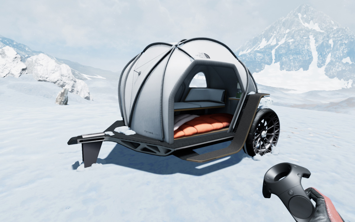 BMW Designworks X The North Face Futurelight Camper