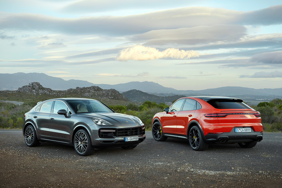 2020 Porsche Cayenne Coupe and Turbo Coupe