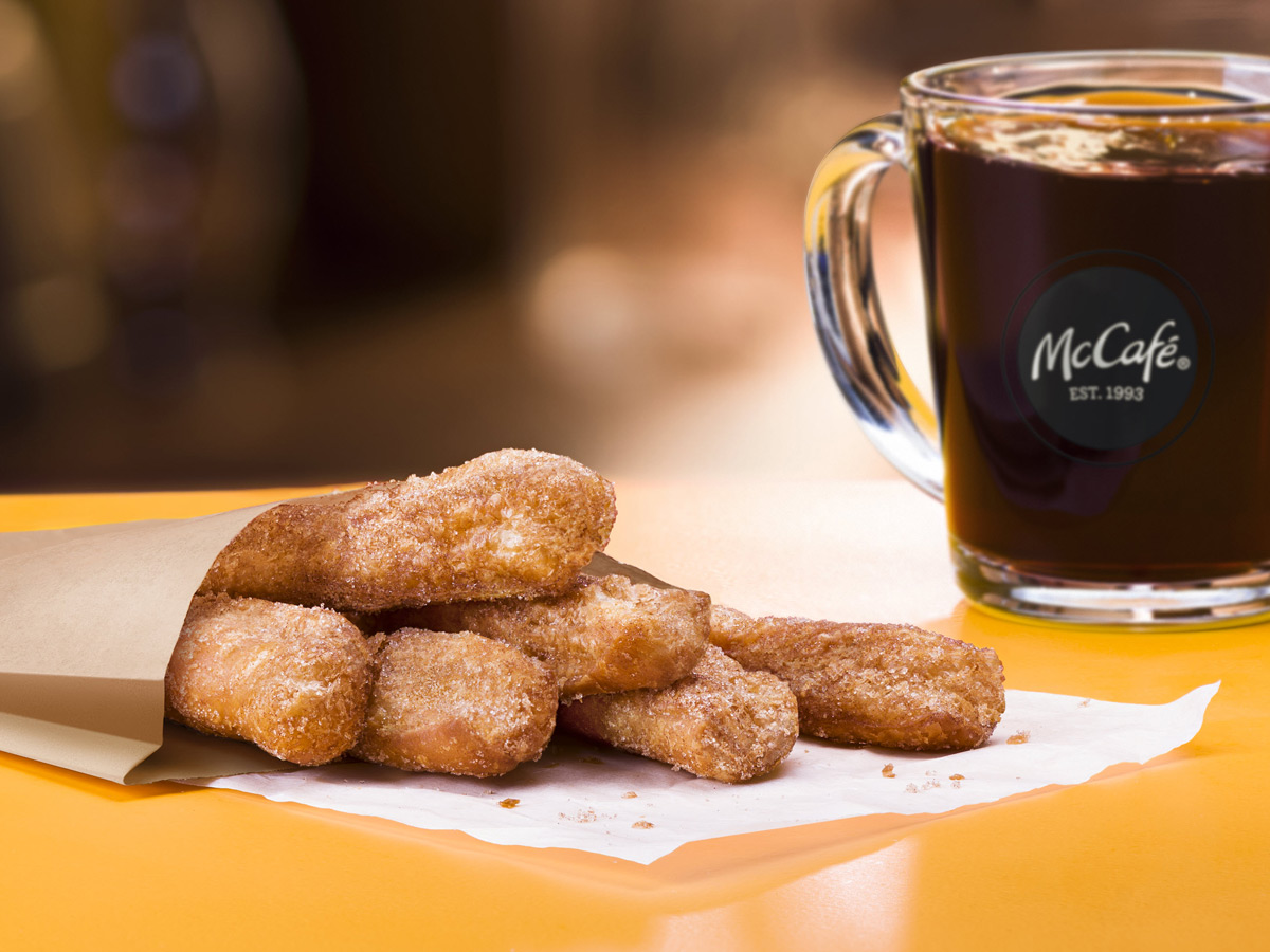 McDonald's McCafe Donut Sticks