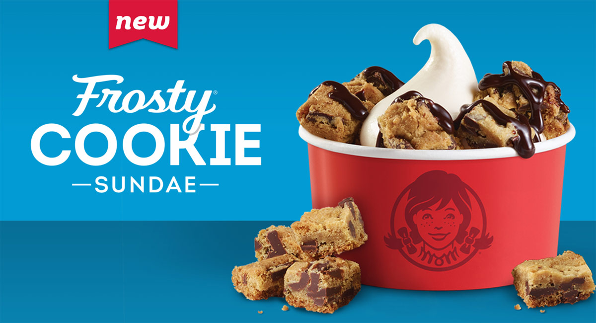 Wendy's Just Launched A Frosty Sundae Topped With Chunky Cookie Bites