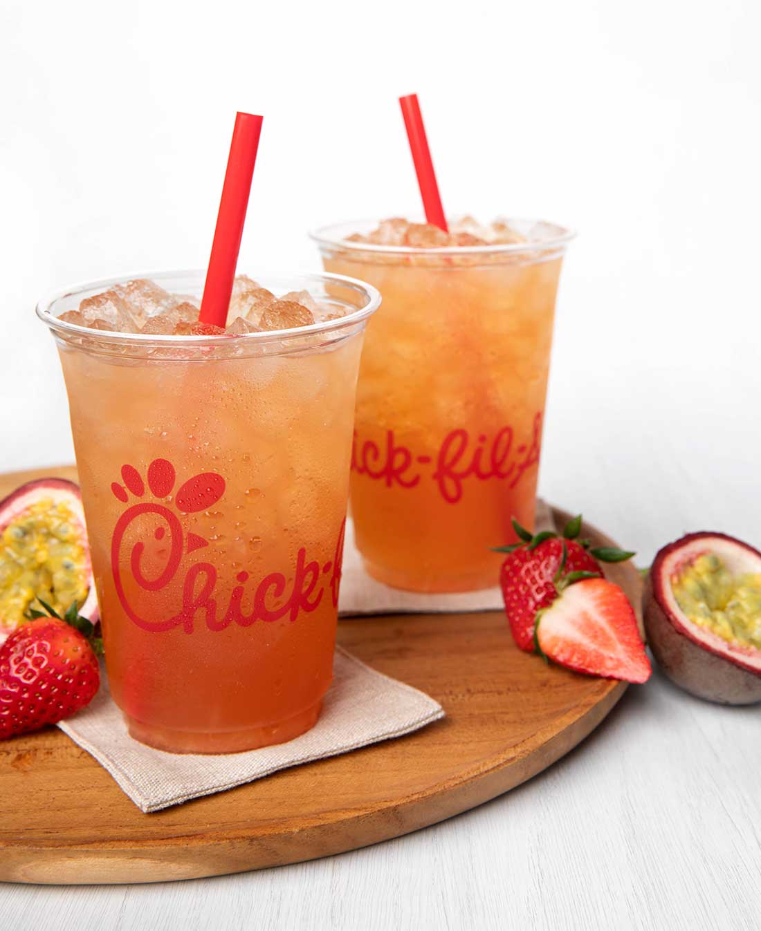 Chick-Fil-A Strawberry Passion Tea Lemonade