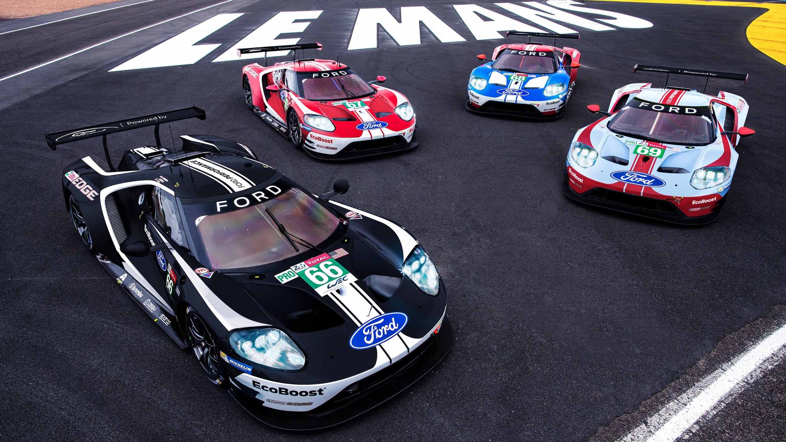 Ford GT Le Mans Celebration Liveries