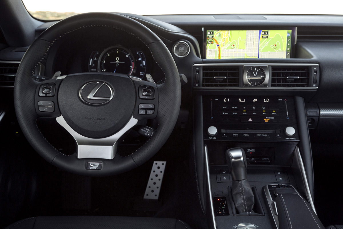 2019 Lexus IS 350 F SPORT interior