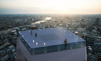 Infinty London rooftop pool