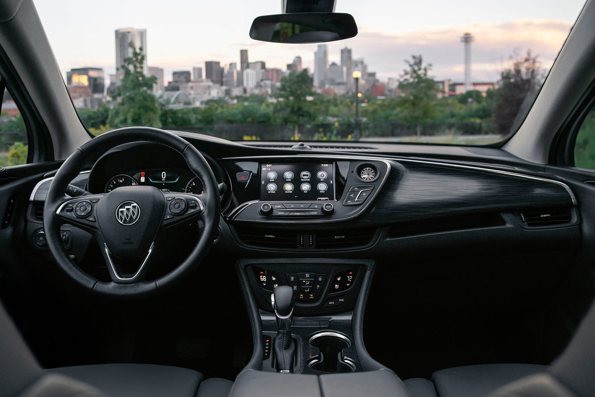 2019 Buick Envision interior