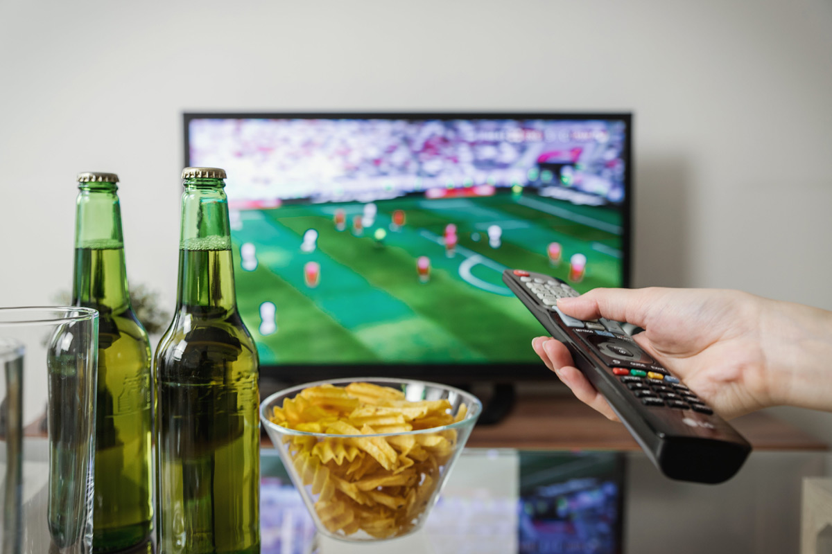 Is Watching Sport On TV Good Or Bad For Your Health?