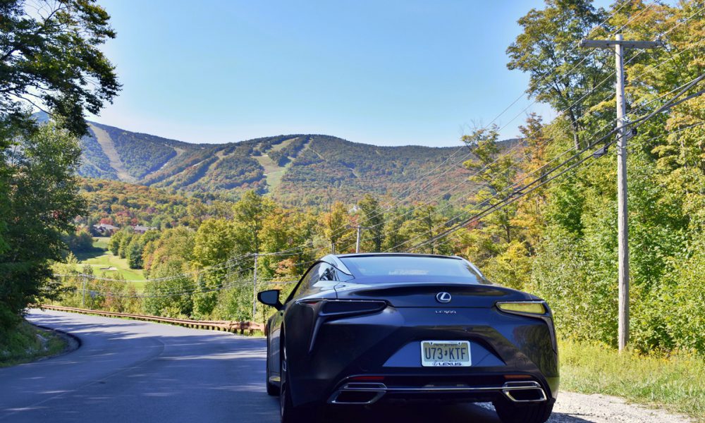 2019 Lexus LC 500 road trip to Vermont