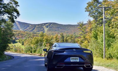 2019 Lexus LC 500 road trip to Vermont