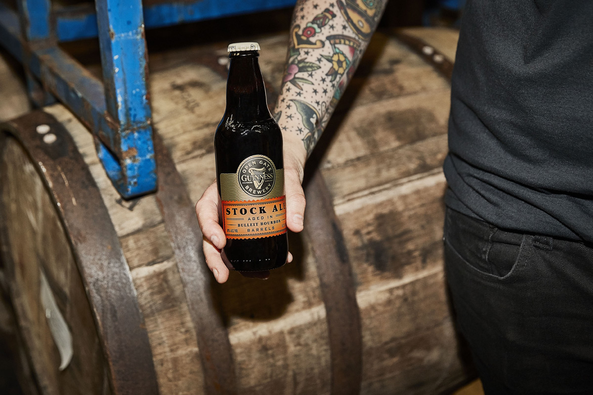 Guinness Stock Ale Aged in Bulleit Bourbon Barrels