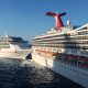 Carnival Glory and Carnival Legend Collision in Mexico