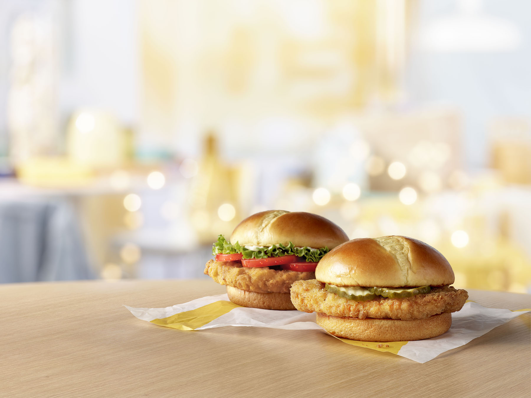 McDonald's New Chicken Filet Sandwiches