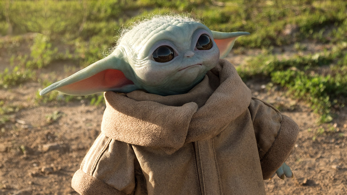 I Totally Need This Life Size Baby Yoda Figure In My Life