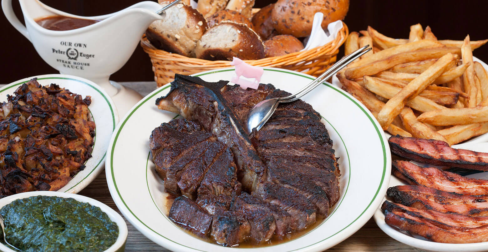 Peter Luger Steak House offering delivery and takeout