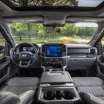 2021 Ford F-150 interior