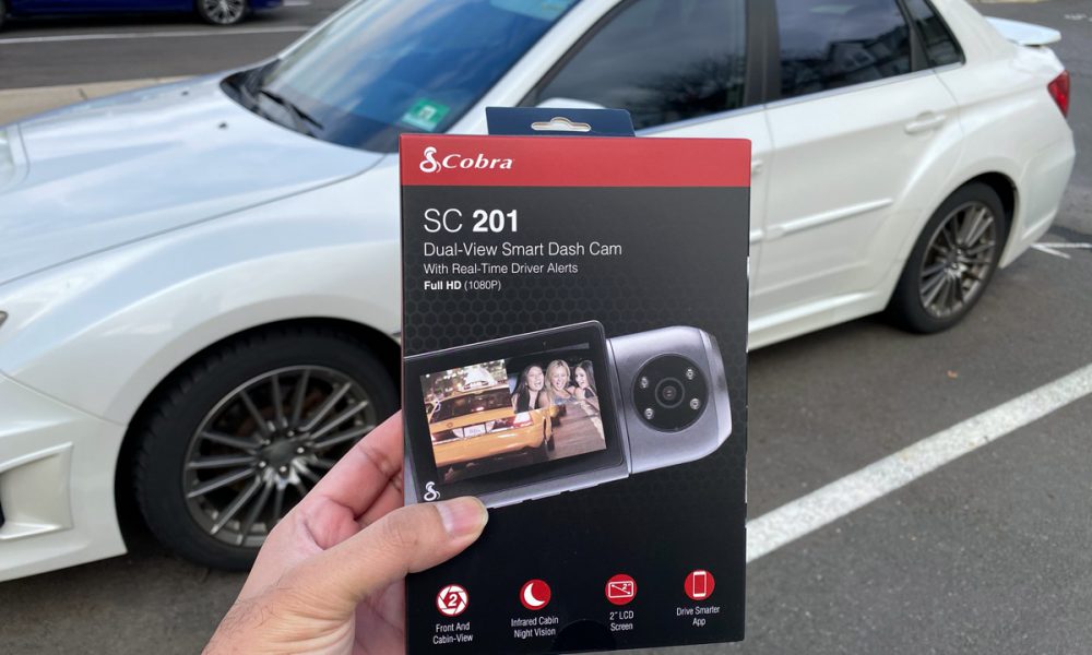 Cobra SC 201 Dual-View Smart Dash Cam