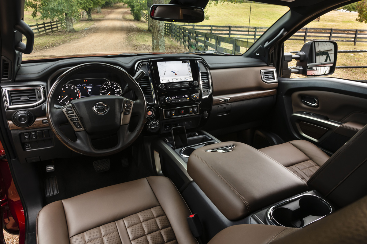 2020 Nissan Titan XD interior