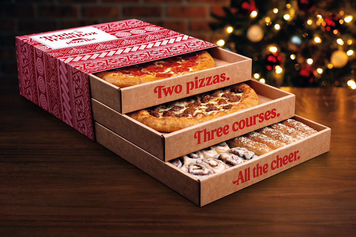 Pizza Hut's Triple Treat Box Delivers Pizza, Breadsticks & Cinnabon