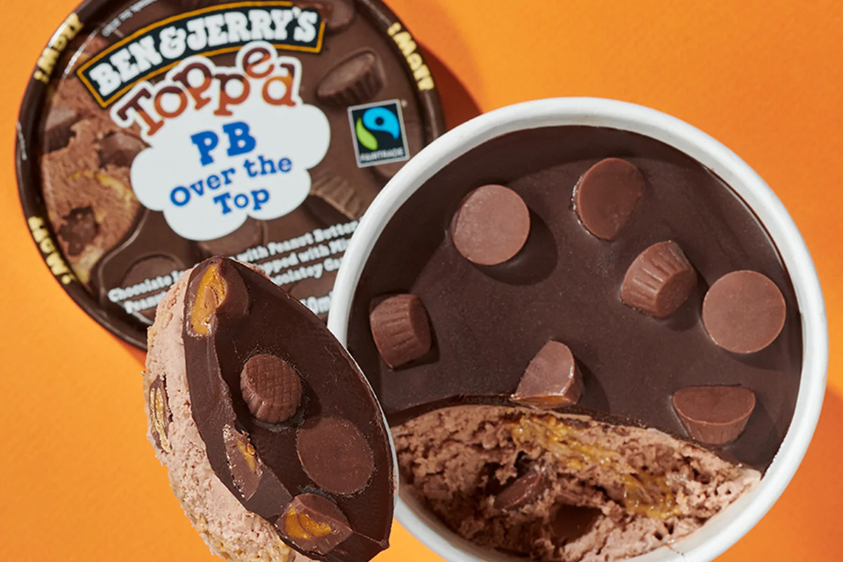 Ben & Jerry's Topped - PB Over The Top