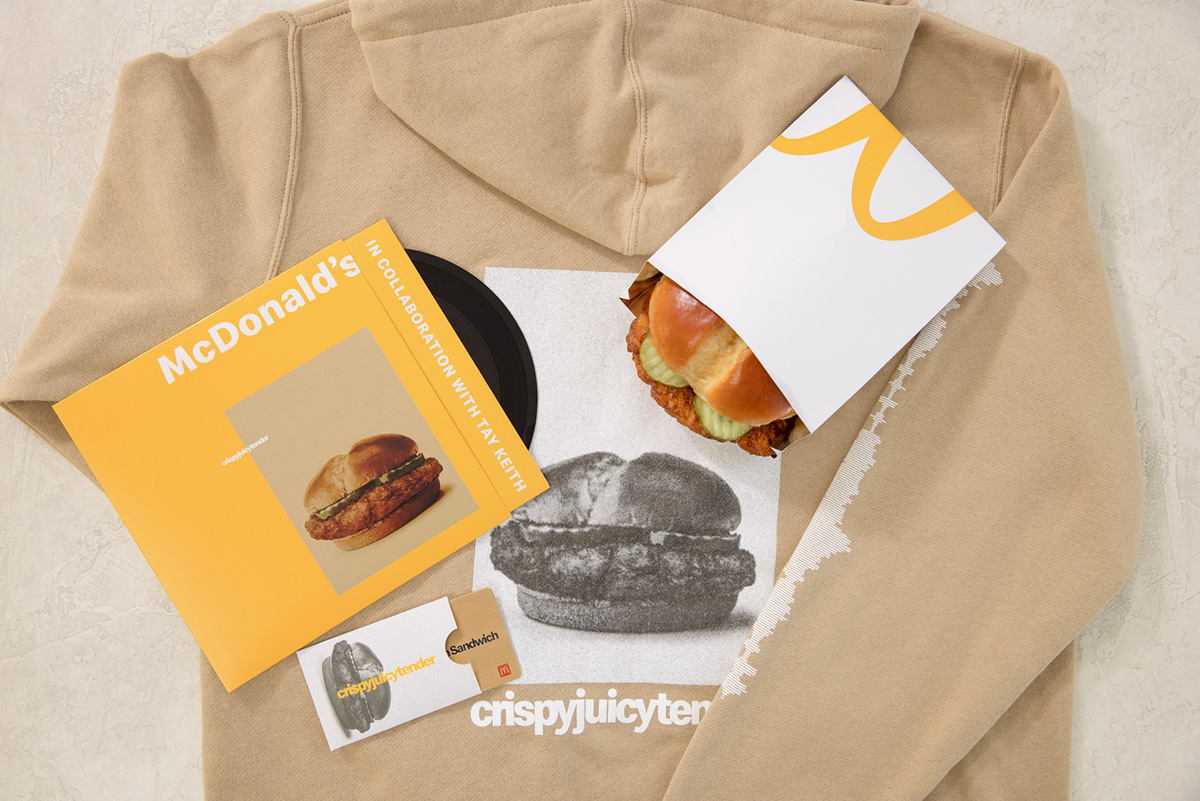 McDonald's Crispy Chicken Sandwich Limited-Edition Capsule
