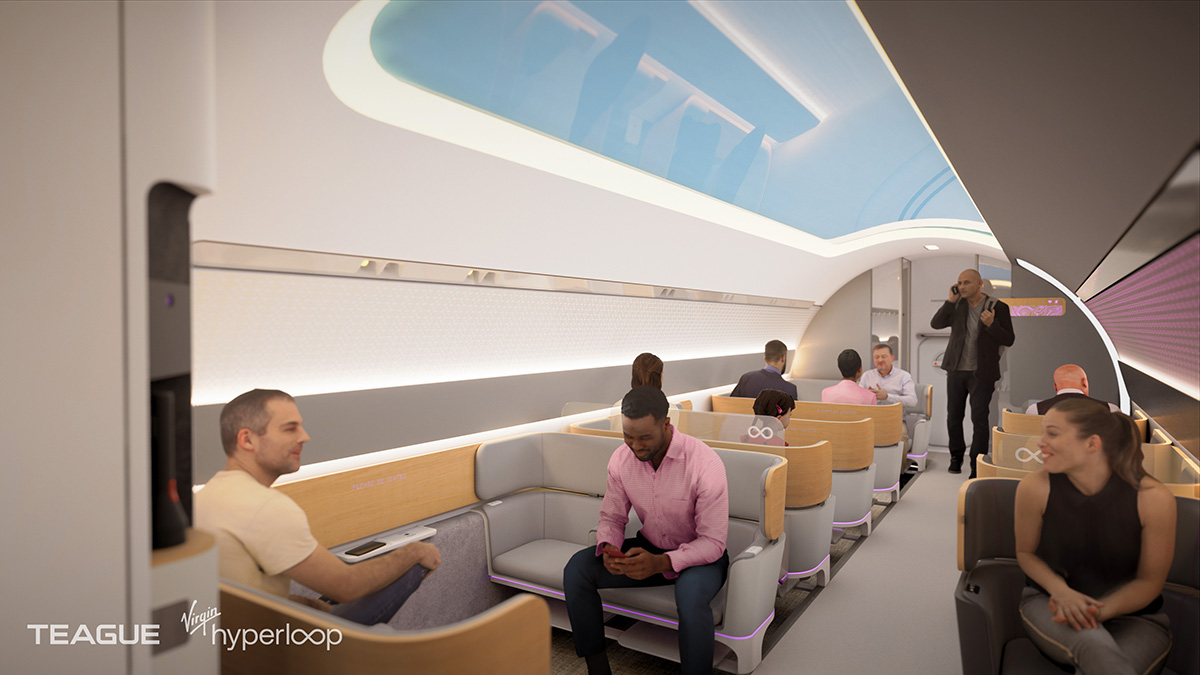 Virgin Hyperloop Passenger Experience