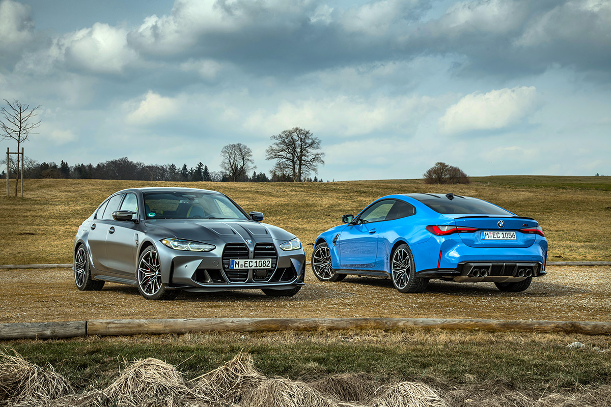 2022 BMW M3 Competition xDrive Sedan and M4 Competition xDrive Coupe