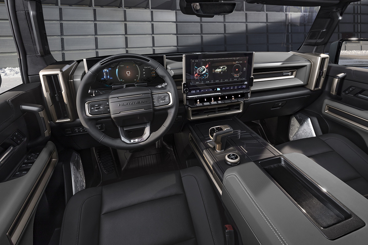 2024 GMC HUMMER EV SUV interior