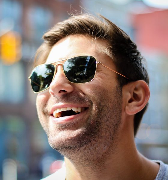 Man wearing sunglasses