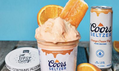 Coors Seltzer Orange Cream Pop Ice Cream