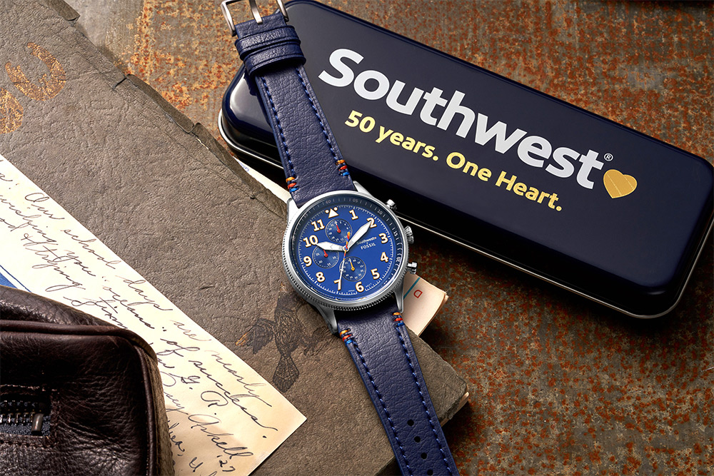 Southwest x Fossil Limited Edition Retro Pilot Chronograph