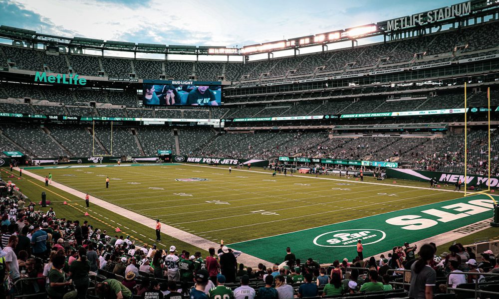 New York Jets football game at MetLife Stadium