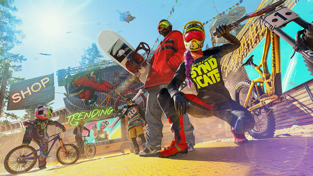 Ubisoft's new extreme sports game Riders Republic brings 50-player races to  next gen - Polygon