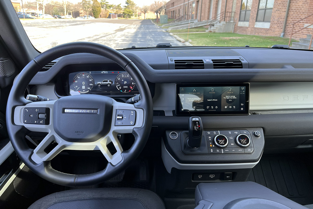 2021 Land Rover Defender 90 First Edition interior
