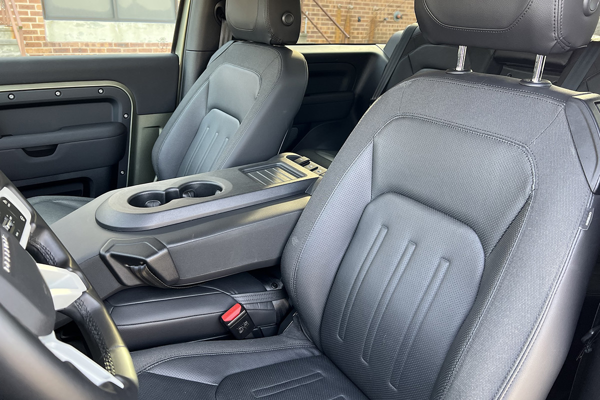 2021 Land Rover Defender 90 First Edition front seats