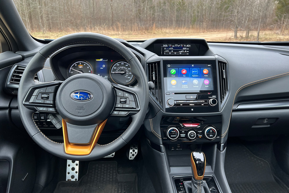 2022 Subaru Forester Wilderness interior