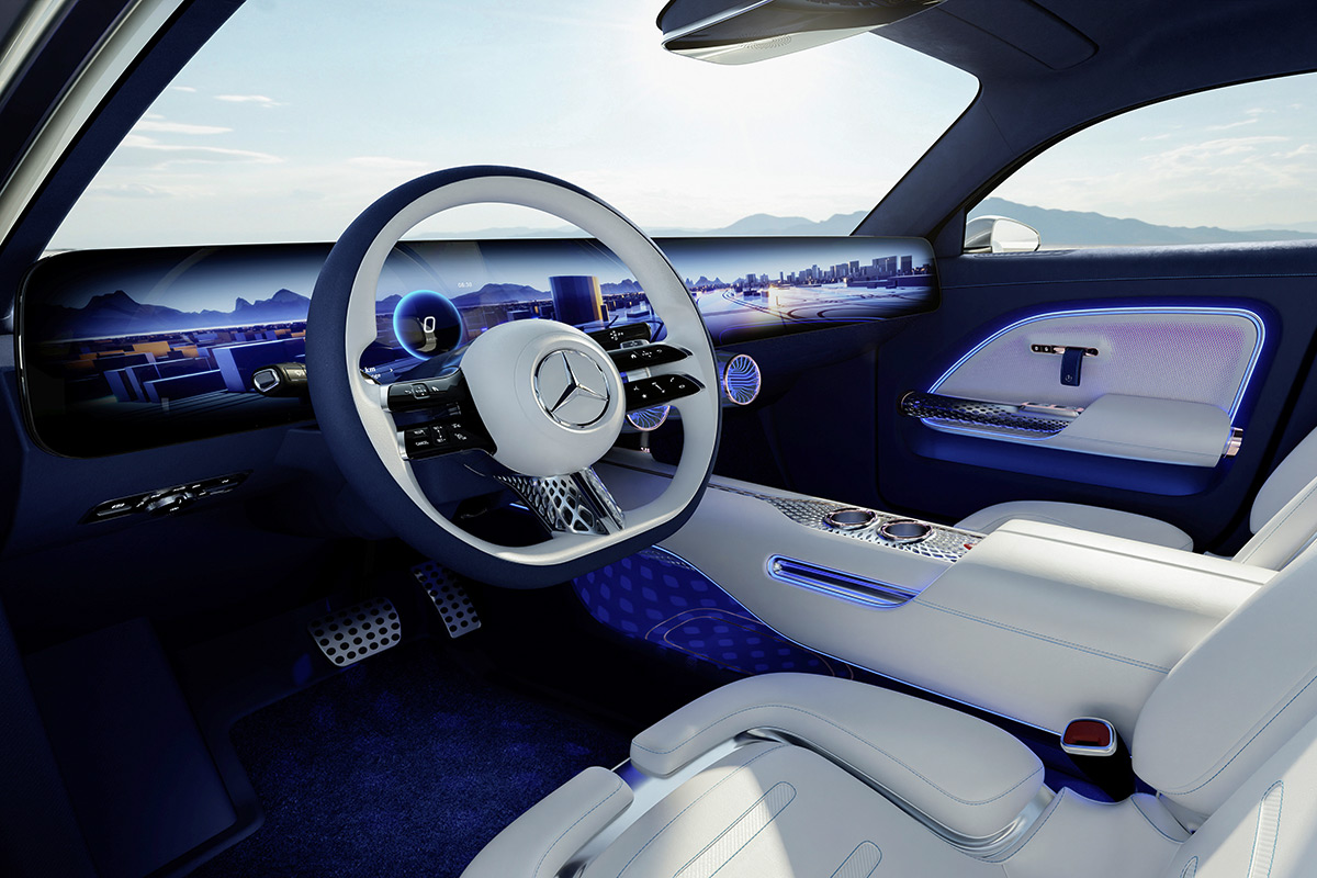 Mercedes-Benz Vision EQXX interior