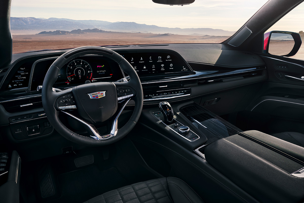 2023 Cadillac Escalade-V interior