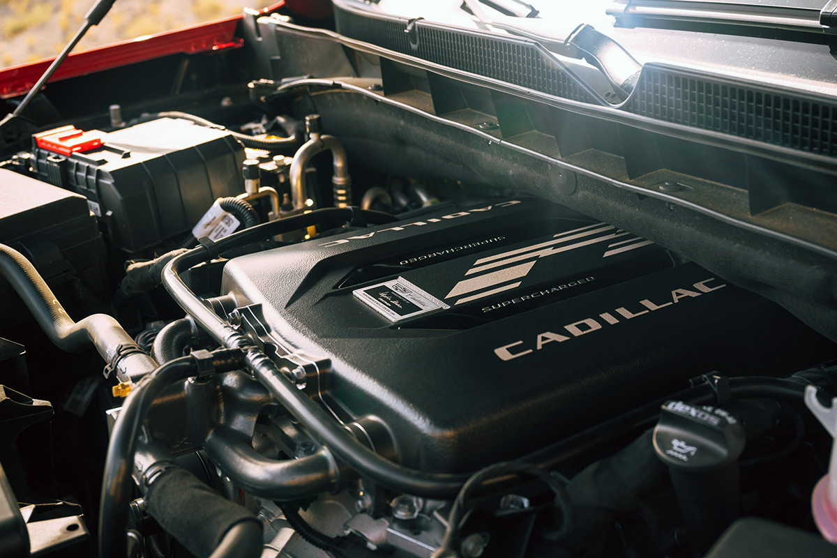 2023 Cadillac Escalade-V engine