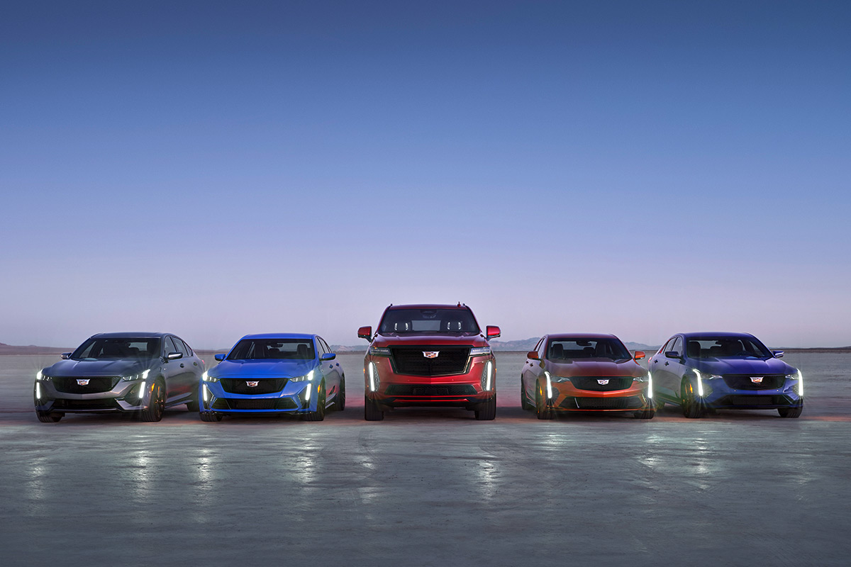 Cadillac V-Series lineup