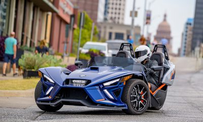 2022 Polaris Slingshot drive event in Austin, Texas