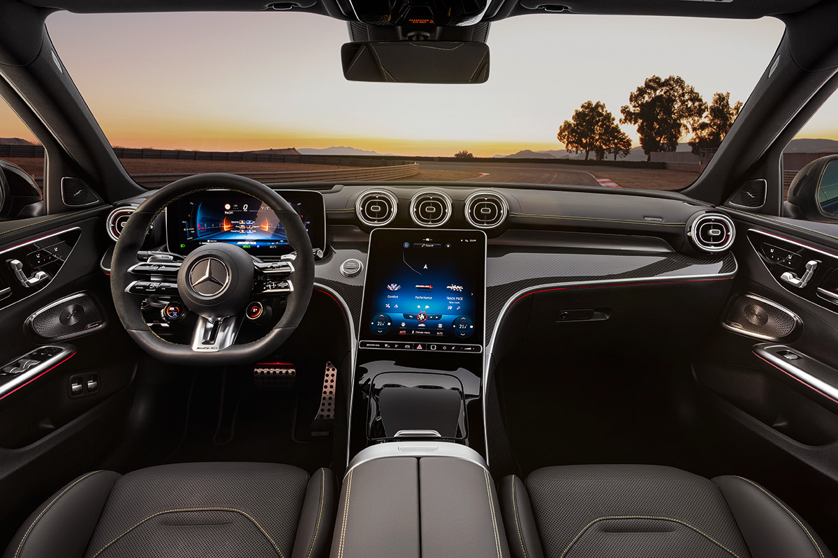2024 Mercedes-AMG C63 S E-Performance interior