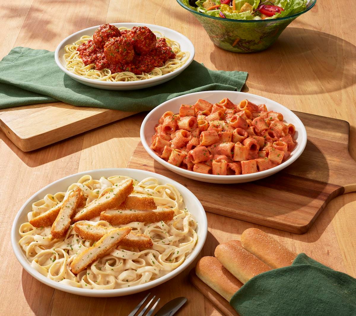 Olive Garden Unveils Giant Italian Classics Promotion