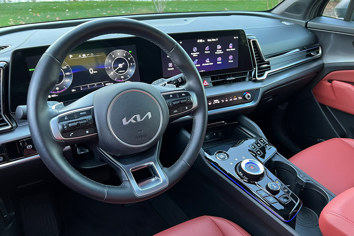 2023 Kia Sportage Hybrid SX‑Prestige AWD interior
