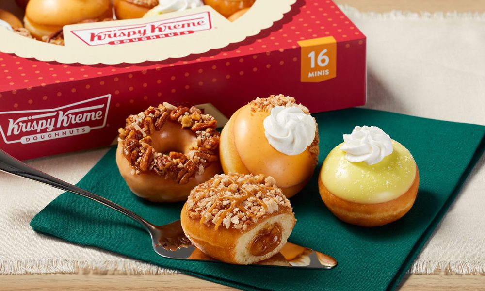 Krispy Kreme Thanksgiving Mini Pie Doughnuts