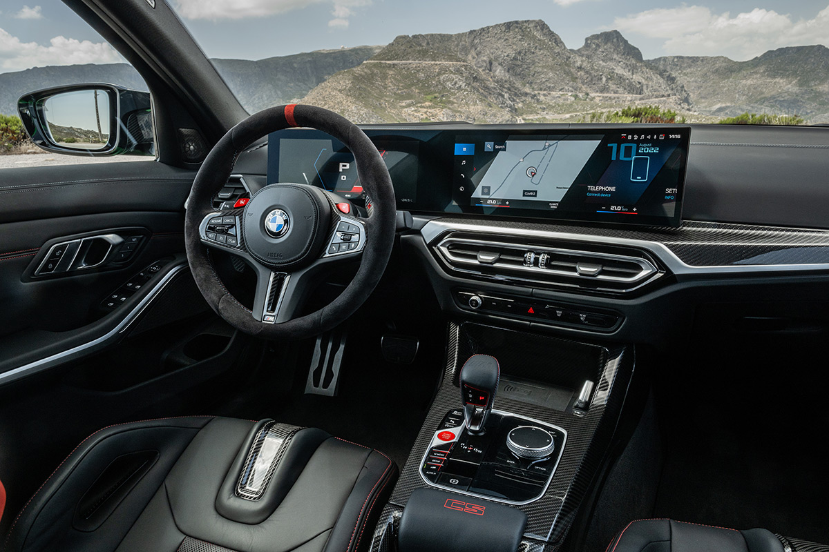 2024 BMW M3 CS interior